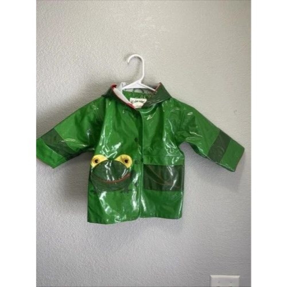 Kidorable 3T Frog Raincoat Unisex Toddler Boy Girl Hood Jacket